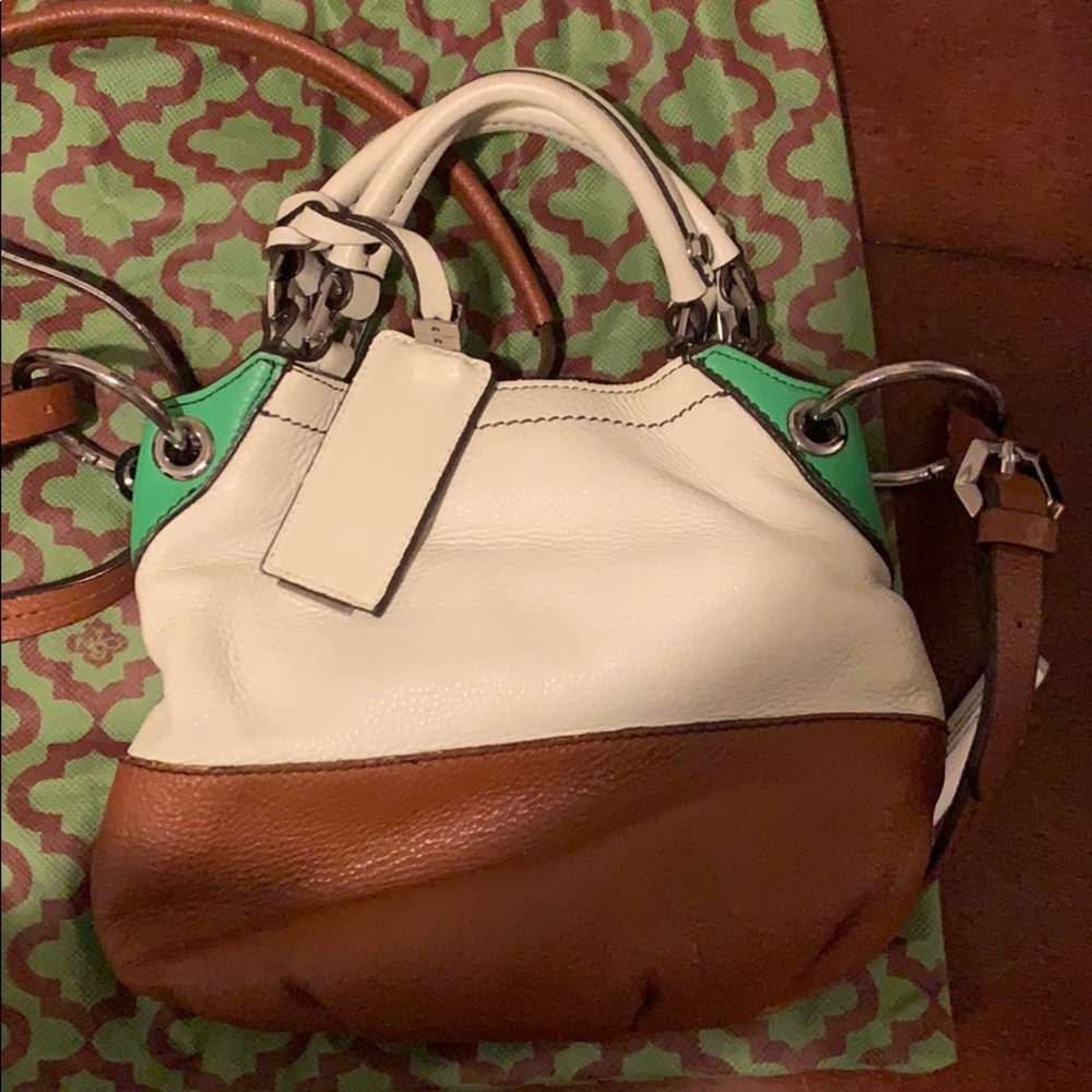 orYany Mini Sydney Crossbody in white multicolor